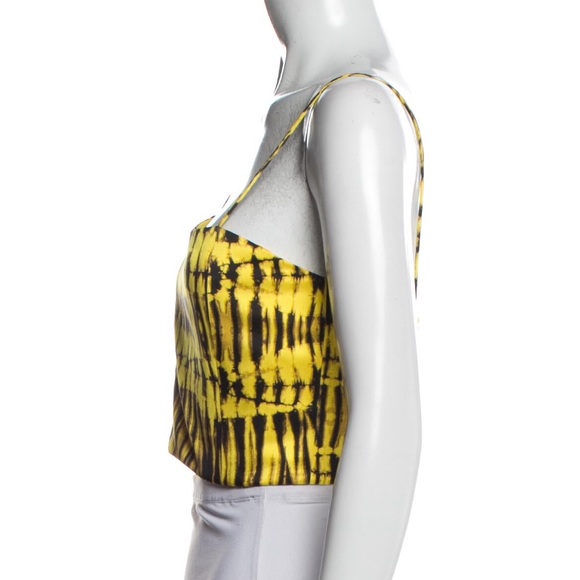 Alice + Olivia tie dye print crop top - Picture 2 of 3